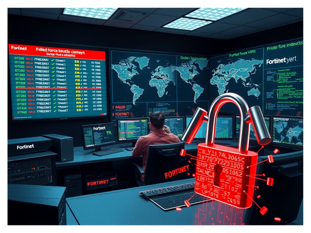 Coordinated Brute Force Campaign Targets Fortinet SSL VPN