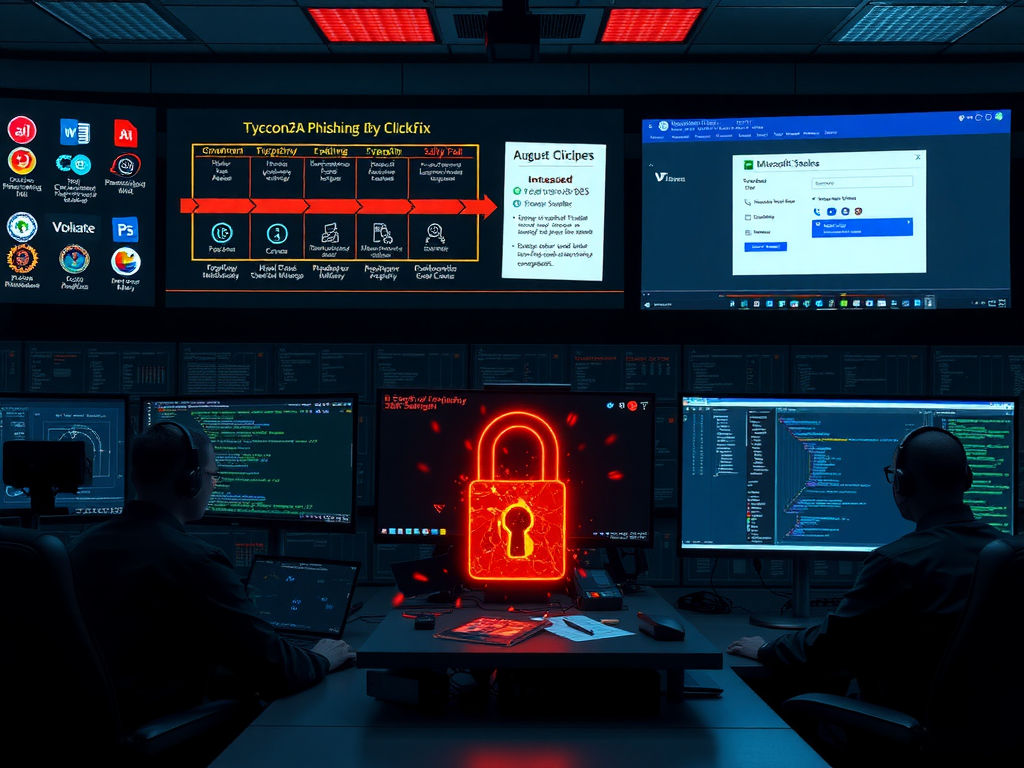 Major August Cyber Attacks: Tycoon2FA Phishing, ClickFix Campaign, and Salty2FA