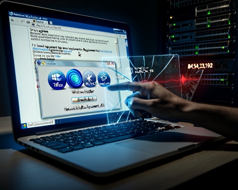 Malspam Attacks Weaponize Tiflux RMMs