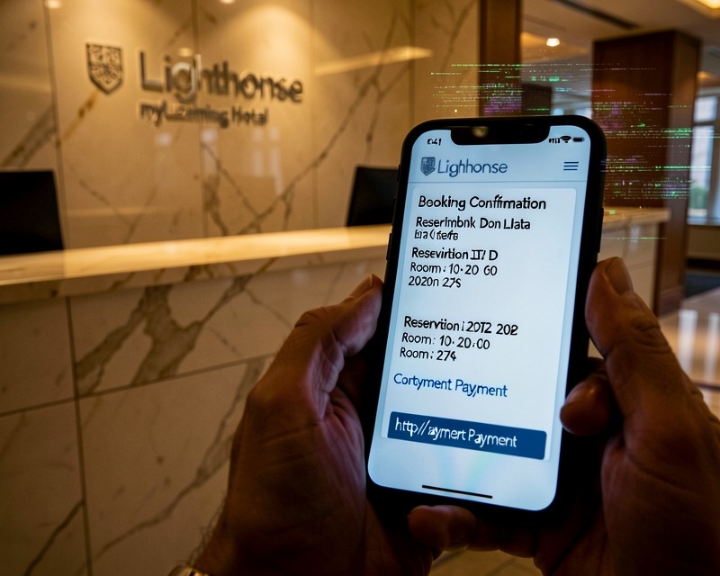 Hotel Customer Phishing Attack Luxembourg